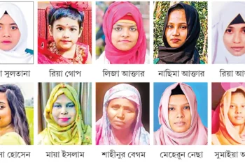 জুলাই বিপ্লবের অমর ১০ নারী-শিশু