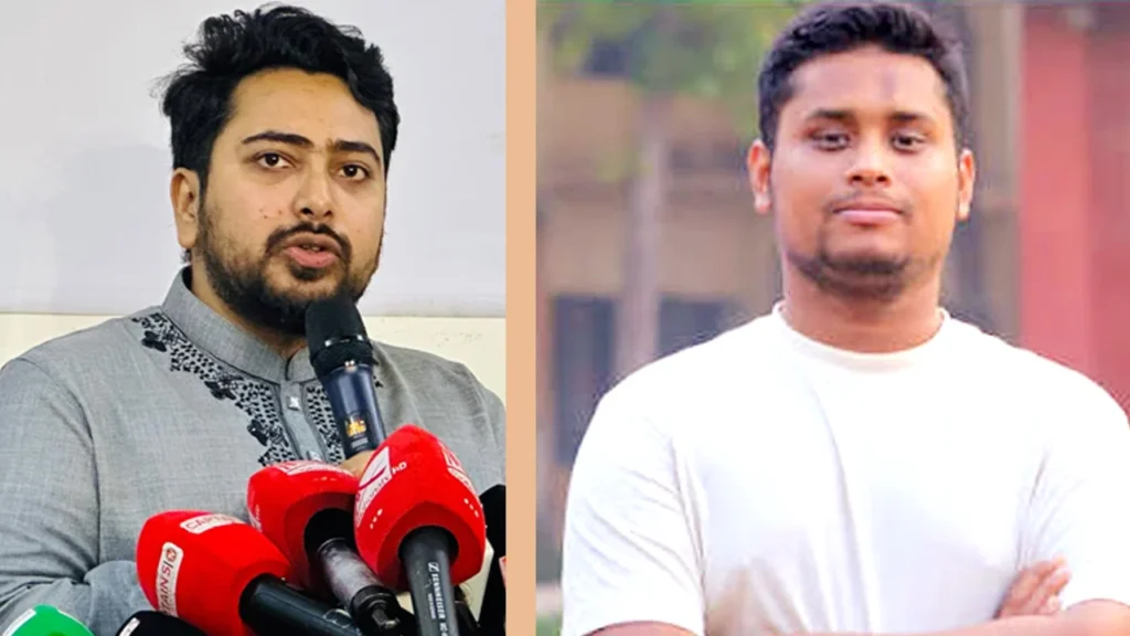 ১৪৪ ধারার মধ্যেই হবিগঞ্জে বিক্ষোভ করতে যাচ্ছেন নাহিদ-হাসনাত