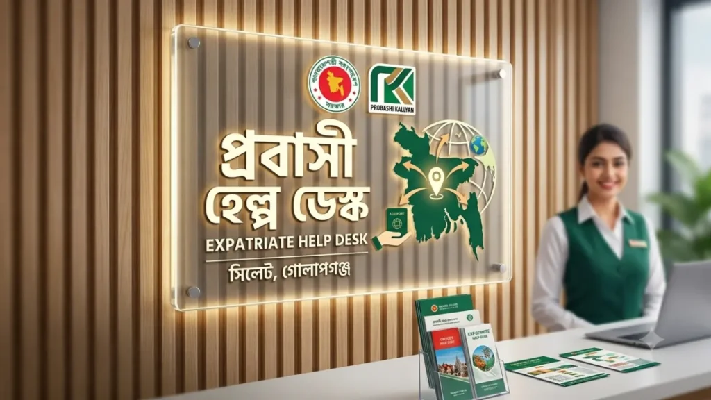 গোলাপগঞ্জে ‘প্রবাসী হেল্প ডেস্ক কর্নার’ চালু