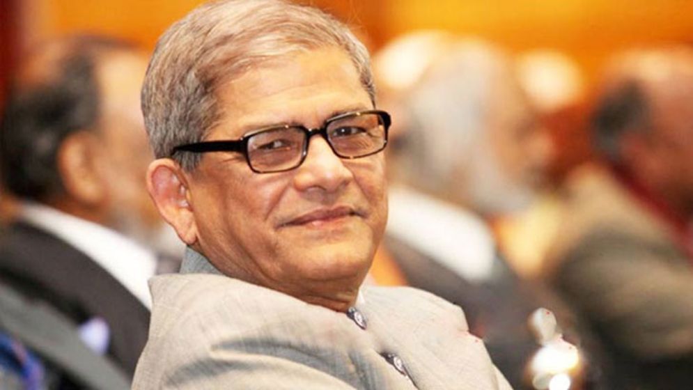 দলীয় পদ থেকে মির্জা ফখরুলের পদত্যাগ