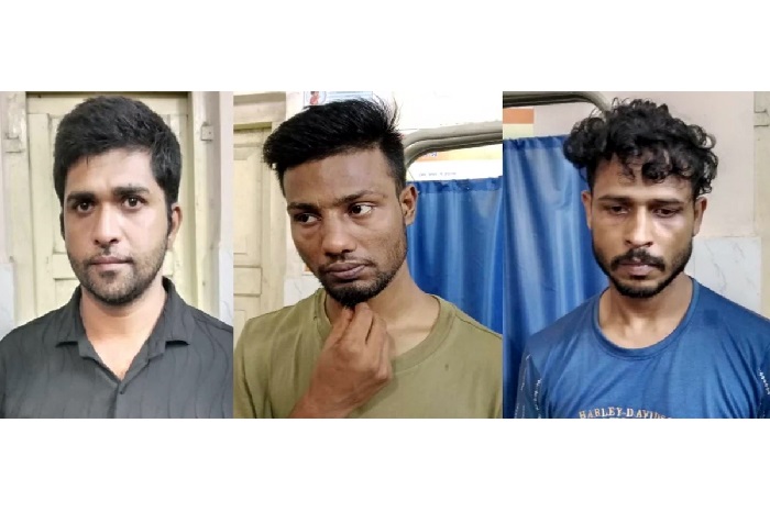 ওসমানীনগরে ছিনতাইর চেষ্টাকালে অস্ত্রসহ আটক ৩