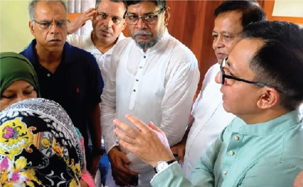রায়নগরের সেই বাসায় বাণিজ্যমন্ত্রী, খুনিদের শনাক্তের নির্দেশ
