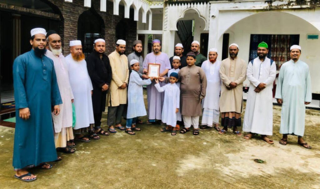 জান্নাতুল মা’ওয়া ইসলামিক একাডেমির প্রবাসী সংবর্ধনা