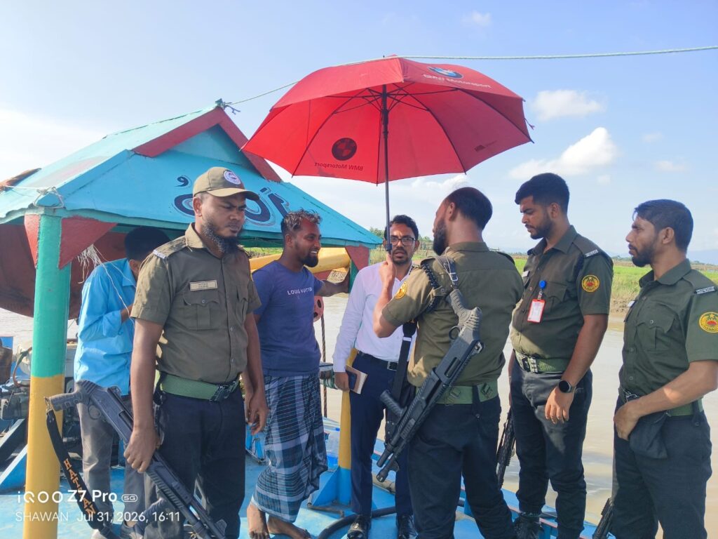 অভিযানে ও থামছেনা বালু উত্তোলন:হুমকীর মুখে পুরো এলাকা