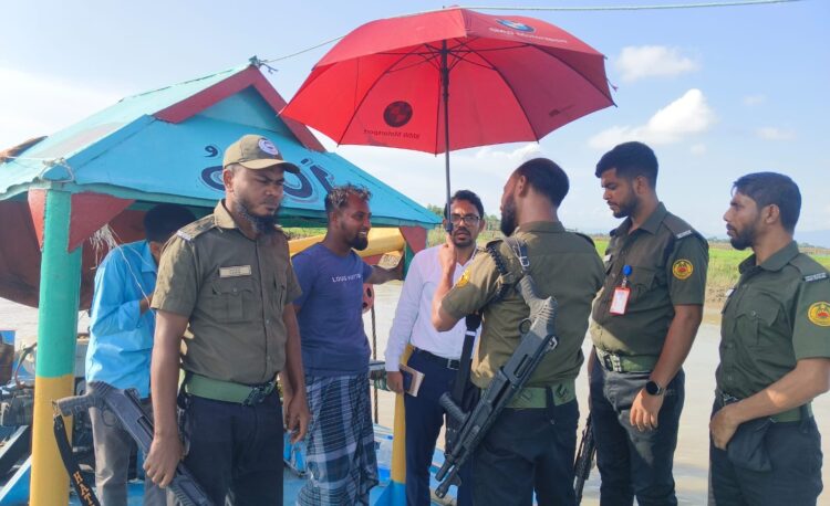অভিযানে ও থামছেনা বালু উত্তোলন:হুমকীর মুখে পুরো এলাকা