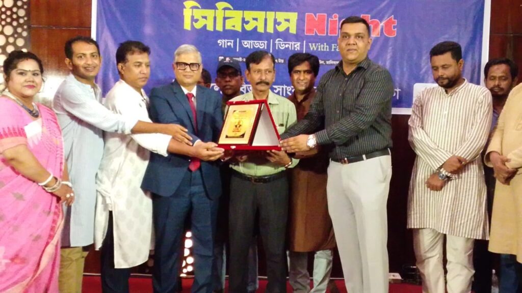 গান, আড্ডা ও সংবর্ধনায় মুখর সিবিসাস নাইট