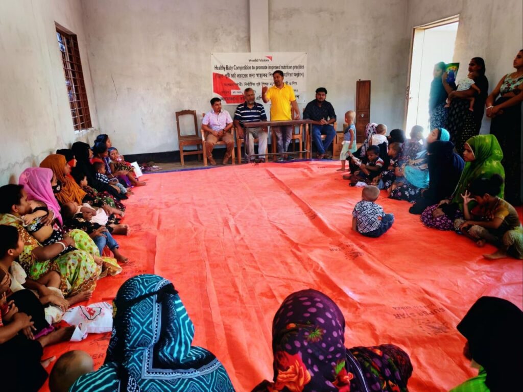 তাহিরপুরে স্বাস্থ্যকর শিশু প্রতিযোগিতা, পুষ্টি চর্চায় উদ্বুদ্ধ করতে পুরস্কার বিতরণ