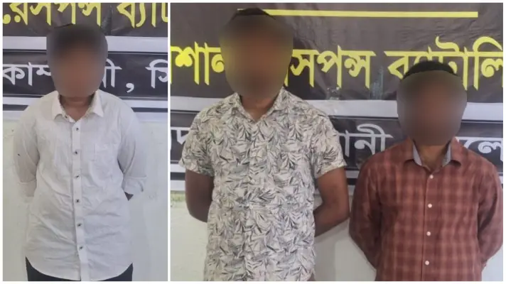 সিলেটে অটোরিকশা থেকে পালানোর চেষ্টা: ৩ জন ধরা, সাথে যা মিললো
