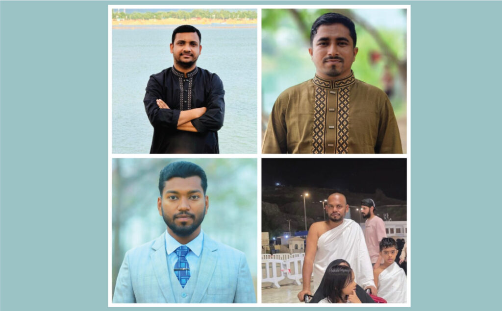 আসামি সাংবাদিক, শিক্ষক ও ওমরাহ পালনকারী