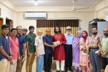 সিলেটে সুধীজনের সাথে শিল্পী ফখরুজ্জানের একান্ত আড্ডা