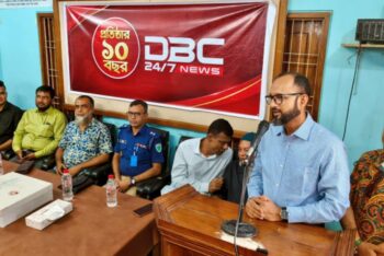 মৌলভীবাজারে ডিবিসি নিউজের ১০ বছর পূর্তি উদযাপন