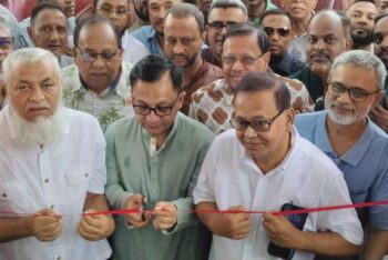 তোপখানায় সিলেট মহানগর বিএনপি অফিসের উদ্বোধন