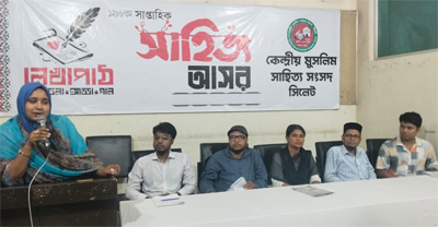 নবীনদের থেমে না গিয়ে নিয়মিত লিখতে হবে