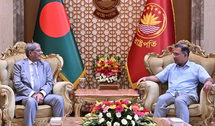 বঙ্গভবনে রাষ্ট্রপতির সঙ্গে প্রধানমন্ত্রীর সাক্ষাৎ