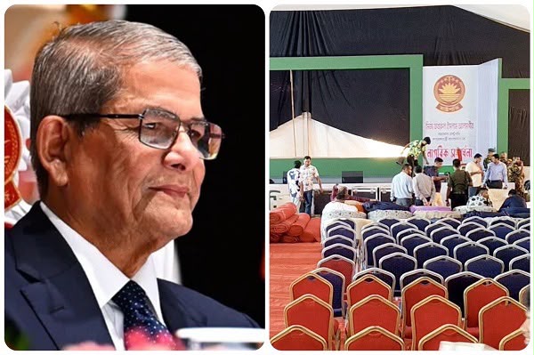প্রথমবার রাষ্ট্রপতি ফখরুল সিলেটে, বরণে সাত পয়েন্টে বিএনপি