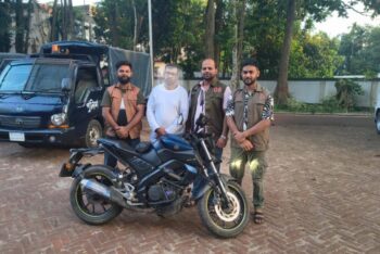 মৌলভীবাজারে চোরাই মোটরসাইকেলসহ আসামি গ্রেফতার