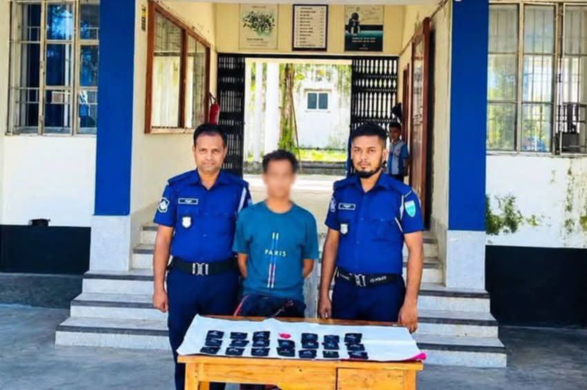 জকিগঞ্জে ইয়াবাসহ যুবক আটক