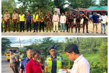 জৈন্তাপুরে টাস্কফোর্স অভিযান: ৬ মামলায় ১৮ হাজার টাকা জরিমানা