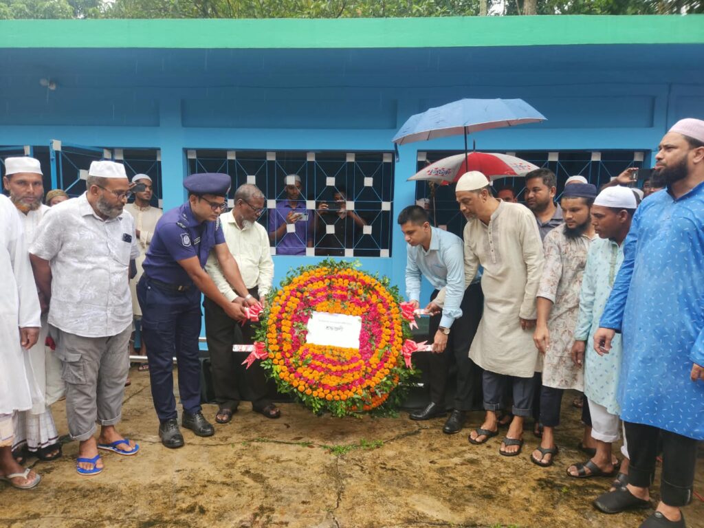 সিলেটের গোলাপগঞ্জে বীর মুক্তিযোদ্ধা মুবাশ্বির আলীকে রাষ্ট্রীয় সম্মানে দাফন