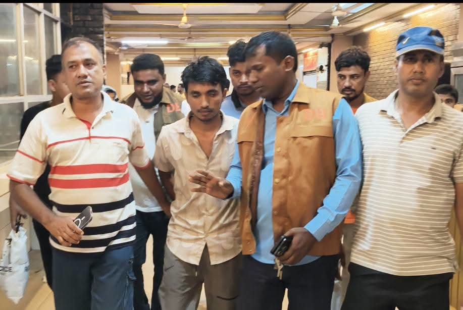 শান্তিগঞ্জে হ্যান্ডকাফসহ ছিনতাই হওয়া বহুল আলোচিত আসামি ফের গ্রেপ্তার