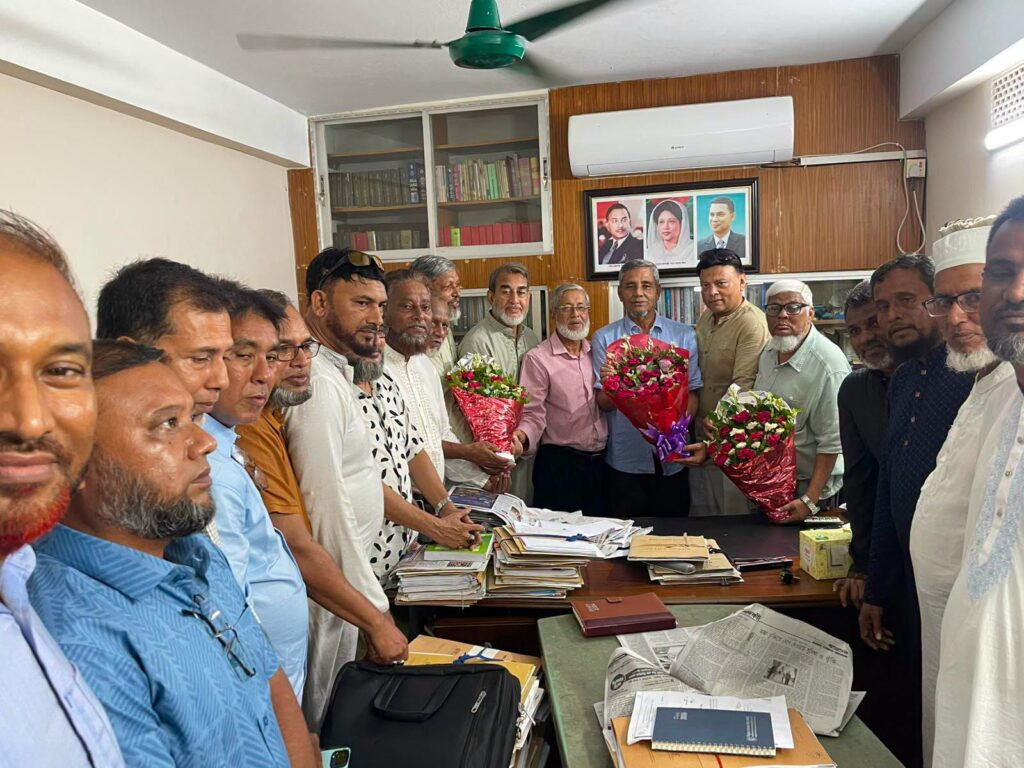 রাজনগর বিএনপির নতুন কমিটি, জেলা নেতৃবৃন্দের সঙ্গে সৌজন্য সাক্ষাৎ