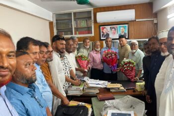 রাজনগর বিএনপির নতুন কমিটি, জেলা নেতৃবৃন্দের সঙ্গে সৌজন্য সাক্ষাৎ