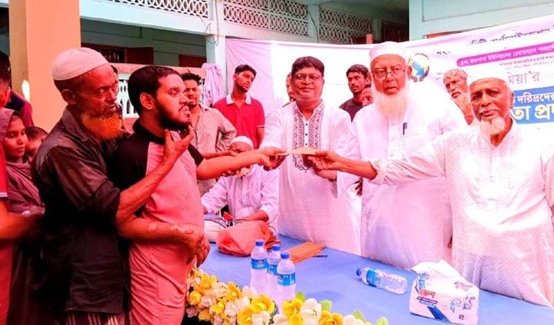 বিশ্বনাথে মহরম চ্যারিটি অর্গানাইজেশনের আর্থিক সহায়তা পেলেন পাঁচ শতাধিক মানুষ 