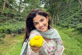 সিলেটের প্রেমে অভিনেত্রী সাদিয়া আয়মান