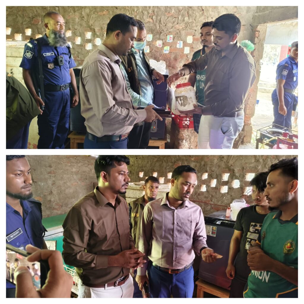 কমলগঞ্জে দুই খাদ্য প্রতিষ্ঠানে ভ্রাম্যমাণ আদালতের অভিযান, দেড় লাখ টাকা জরিমানা
