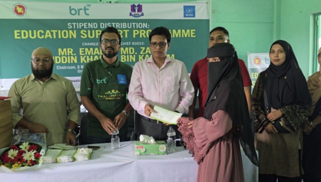 বিশ্বনাথে মেধাবী শিক্ষার্থীদের স্বপ্নপূরণে BRT-UK এর ৬ লাখ টাকা বৃত্তি প্রদান