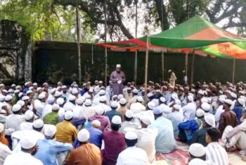 জৈন্তাপুর বটতলায় আলেম সমাজ ও মুরব্বিয়ানদের জরুরি আলোচনা সভা